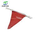 Customized Traffic Road/Street Safety Warning Anti-UV/Waterproof PVC/Polyester/Nylon Printing Reflective/Fluorescent Color Square/Triangle Bunting